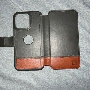 Leather Wallet Phone Case IPhone 13 Pro